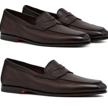 Santoni - Loafers - Maat: EU 41.5 - Nieuw in doos, Nieuw