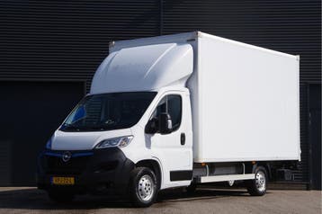 Opel Movano 2.2D 140 L3 BAKWAGEN, 1000KG LAADKLEP, ZIJDEUR,, Stof, Gebruikt, Euro 6, Wit