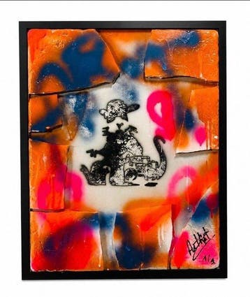 ArtRat - BANKSY Tribute - Broken Wall