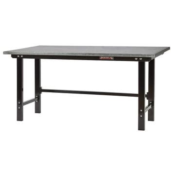 Werkbank zwart 200 cm met zinken werkblad - open model -, Doe-het-zelf en Verbouw, Werkbanken, Ophalen of Verzenden, Nieuw