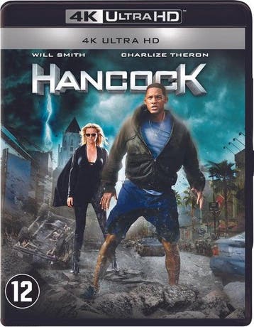 Hancock 4k Ultra HD (blu-ray tweedehands film), Cd's en Dvd's, Blu-ray, Ophalen of Verzenden, Zo goed als nieuw