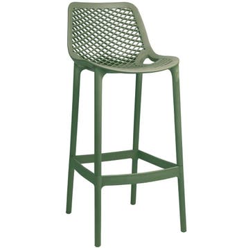 Barkruk Buiten - 75 cm - Air - Avocado Groen - Siesta, Verzenden, Nieuw