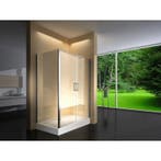 Douchecabine 120X80 Rechthoekig Argento HB- Helder Glas, Doe-het-zelf en Verbouw, Sanitair, Ophalen of Verzenden, Nieuw