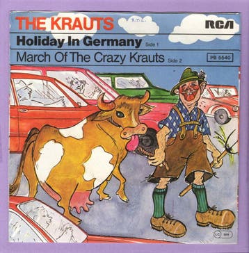 Krauts, The – Holiday In Germany / March Of The Crazy Krauts, Ophalen of Verzenden, Nieuw in verpakking