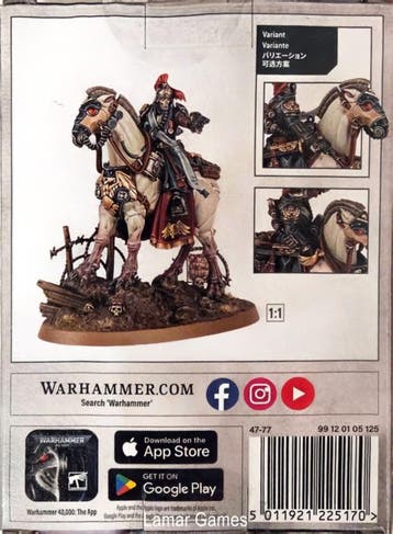 Astra Militarum Krieg Lord-Marshal Dreir (Warhammer nieuw), Hobby en Vrije tijd, Wargaming, Ophalen of Verzenden, Nieuw
