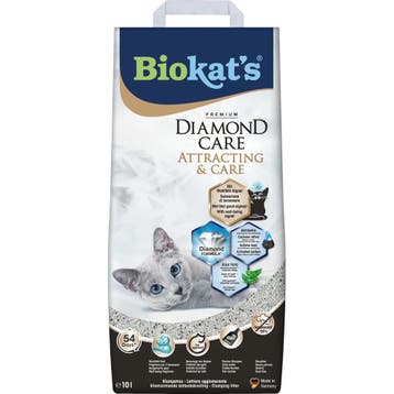 Biokats Diamond Care Attracting & Care kattenbakvulling..., Verzenden, Nieuw