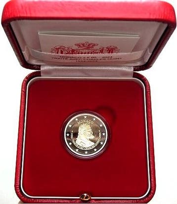 2 Euro Monaco Traite Avec Charles Quint 1524-2024, Verzenden