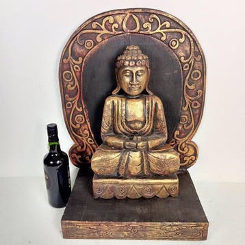 Boeddha (59 cm) in diepe concentratie (de samdhi mudra) -
