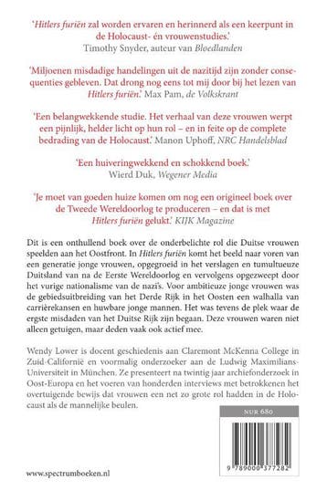Hitlers furiën 9789000377282 Wendy Lower, Verzenden, Gelezen, Wendy Lower