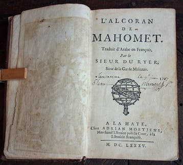 Sieur du Ryer - LALCORAN DE MAHOMET - 1685-1685
