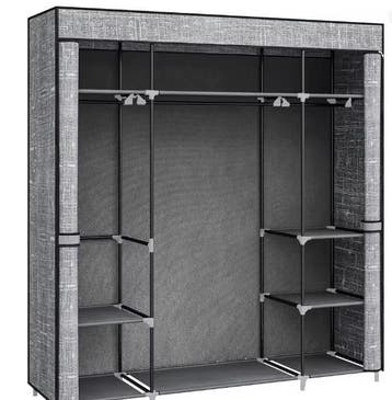 Draagbare Stof Kledingkast – Compacte Garderobe, Verzenden, Nieuw