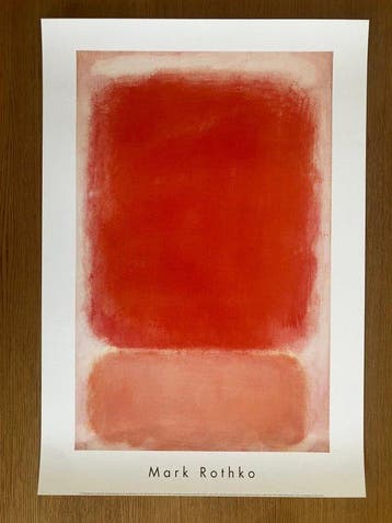 Mark Rothko (1903-1970) - Rothko - Red and Pink on Pink -