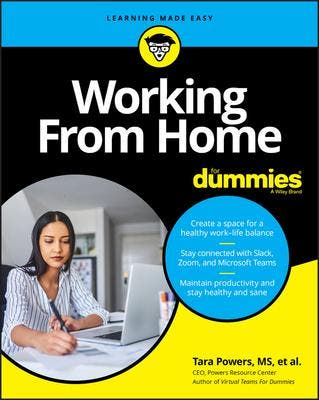 Working From Home For Dummies | Tara Powers | Nieuw, Ophalen of Verzenden, Nieuw, Tara Powers