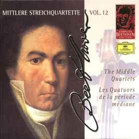 cd box - Ludwig van Beethoven - Mittlere Streichquartette..., Verzenden, Zo goed als nieuw