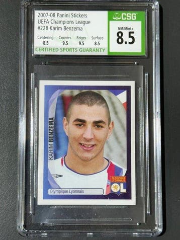 2007 Panini UEFA Champions League Album Stickers Karim, Nieuw