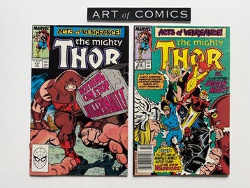 Thor #411, #412 - Intro and 1st Full Appearance New Warriors, Boeken, Nieuw