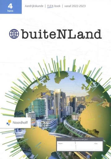 buiteNLand / havo 4 FLEX boek 2022-2023 9789001277338, Verzenden, Zo goed als nieuw