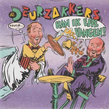 vinyl single 7 inch - De Deurzakkers - Kan Ik Effe Vangen, Verzenden, Zo goed als nieuw, 7 inch, Pop