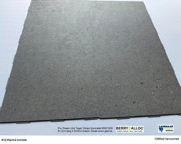 Pvc Click woon project gebruik 100 X Decor vanaf €16,95p/m2, PVC Click vloeren , Verzenden, 75 m² of meer, Nieuw