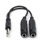 6.35 mm jack splitterkabel | V  M | Nedis | 0.2 meter, Audio, Tv en Foto, Audiokabels en Televisiekabels, Verzenden, Nieuw
