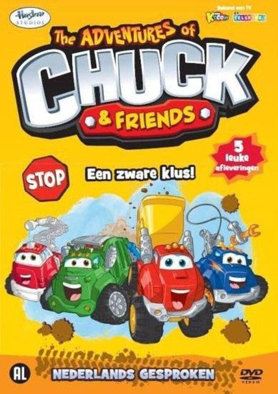 The adventures of chuck and friends (dvd tweedehands film), Cd's en Dvd's, Dvd's | Actie, Zo goed als nieuw, Ophalen of Verzenden