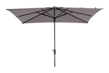 Madison stokparasol Syros luxe taupe 280x280 cm., Verzenden, Nieuw, Stokparasol