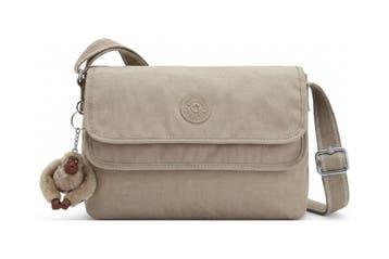 Kipling Schoudertas Beige, Verzenden, Zo goed als nieuw, Beige