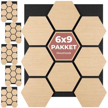 Akoestische panelen Sonic Shield houtlook - eiken, Verzenden, Nieuw