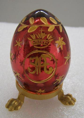 Fabergé ei - Glas - Fabergé-ei-stijl