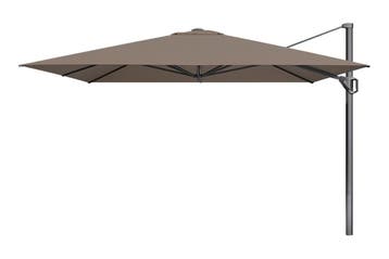 Platinum Challenger vierkante parasol T1 Premium 3,5x3,5 m., Verzenden, Nieuw, Zweefparasol, Kantelbaar