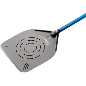 Pizzaschep | Oppervlak 370x370mm | Aluminium (Geperforeerd), Verzenden, Nieuw in verpakking