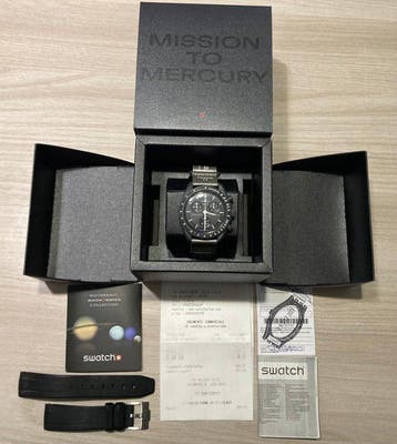 Omega x Swatch - MoonSwatch - Mission to Mercury - Zonder, Nieuw