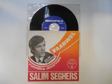 vinyl single 7 inch - Salim Seghers - Vaarwel / Roosjes D..., Verzenden, Zo goed als nieuw, 7 inch, Nederlandstalig