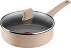 Tefal Revive - Hapjespan - Ø24 cm - Met Deksel - Keramisch, Huis en Inrichting, Keuken | Potten en Pannen, Verzenden, Nieuw