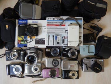 Canon, Sony, Olympus, Panasonic, Casio Multi-Brand Digital, Nieuw