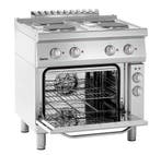 Bartscher Elektrisch Fornuis 700, B800, 4PL, EBO | 4 Kookpla, Ophalen of Verzenden, Nieuw in verpakking