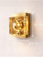 Vitrika - Wandlamp - Maritiem Lampet Nr. 15806 - Glas,