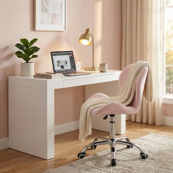 Bureaustoel Roze | AVOLA | A-kwaliteit | Beste Prijs, Huis en Inrichting, Bureaustoelen, Nieuw, Ophalen of Verzenden, Roze, Bureaustoel