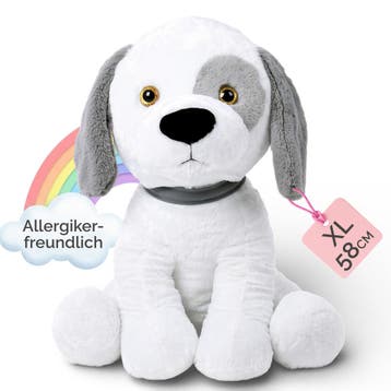 Knuffel hond - 58cm (Knuffels, Speelgoed, Recreatie), Verzenden, Nieuw
