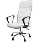 Bureaustoel met gaasnet in wit (Meubelen, Interieur), Verzenden