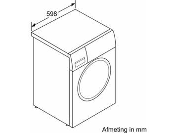 Bosch WGG244FCFG - Wasmachine - Stoomfunctie - 1400 rpm -, Verzenden, Zo goed als nieuw