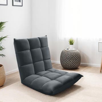 Relaxfauteuil Snooze, 2 in 1, fluweel, 14-voudig verstelbaar, Huis en Inrichting, Stoelen, Verzenden, Nieuw
