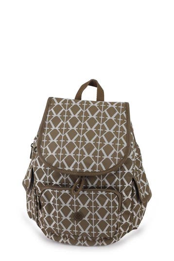 Kipling Rugzak Beige, Verzenden, Zo goed als nieuw, Beige