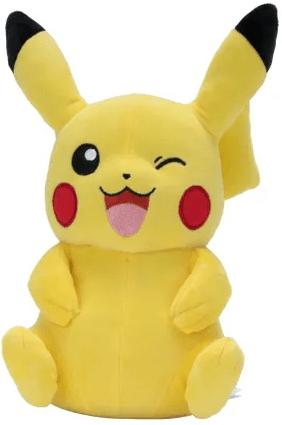 Pokemon - Sitting Pikachu Knuffel (30cm) | Pokémon - Hobby, Verzenden, Nieuw