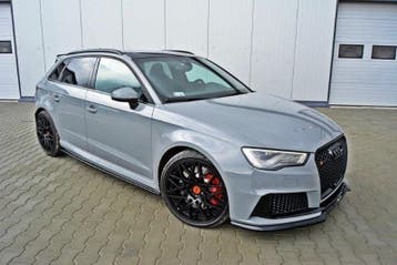 Zijskirts Diffusers Audi RS3 8V Sportback Glanzend zwart, Ophalen of Verzenden, Nieuw