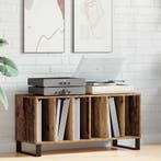 vidaXL Platenkast met plank Oud hout 100 x 38 x 48 cm, Verzenden, Nieuw