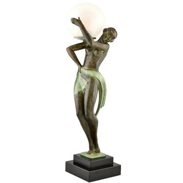 Max Le Verrier - Pierre Le Faguays, Fayral - Lamp -, Antiek en Kunst