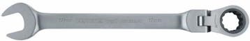 Gedore RED R07300240 Ringratel-steeksleutel 24 mm met Kniege, Verzenden, Nieuw
