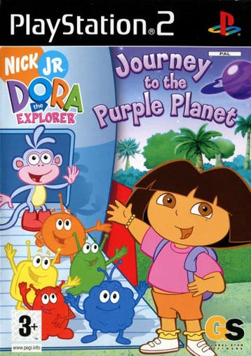 Playstation 2 Dora the Explorer: Journey to the Purple Plane, Verzenden, Zo goed als nieuw