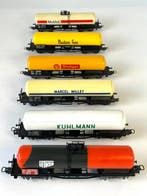 Lima H0 - Modeltrein goederenwagon (6) - 6 tankwagens Mobil, Hobby en Vrije tijd, Modeltreinen | H0, Nieuw